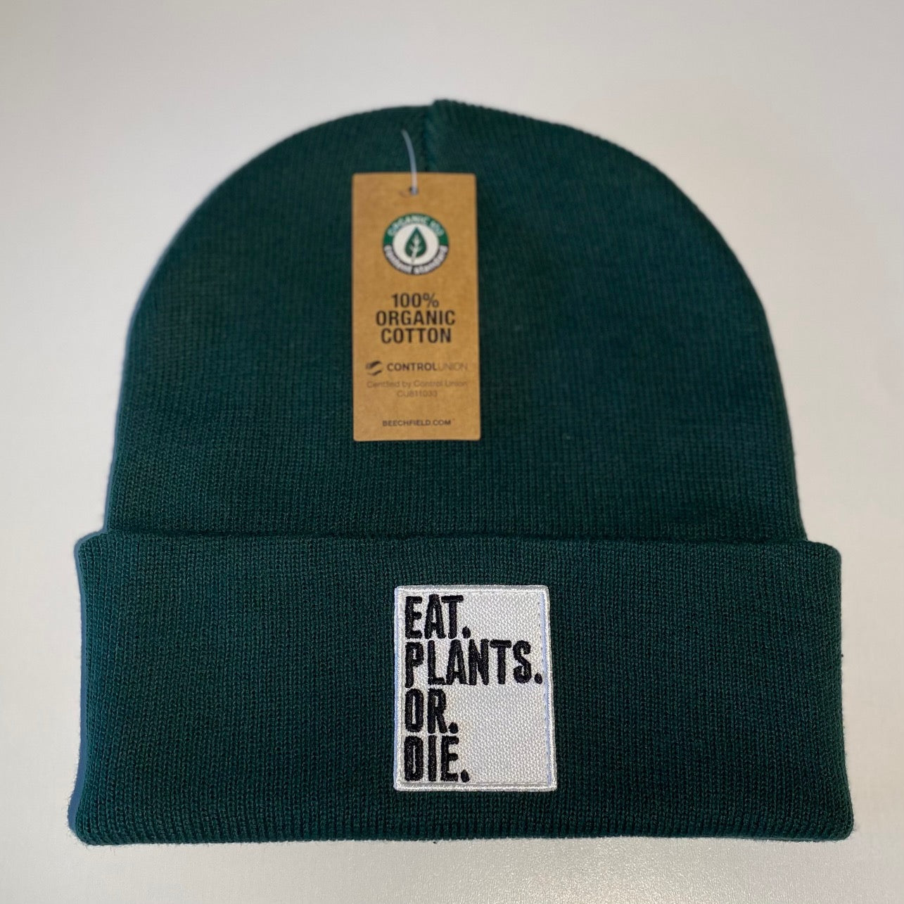 EAT PLANTS OR DIE - BEANIE (8394446569739)