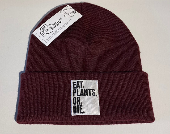 EAT PLANTS OR DIE - BEANIE (8394446569739)