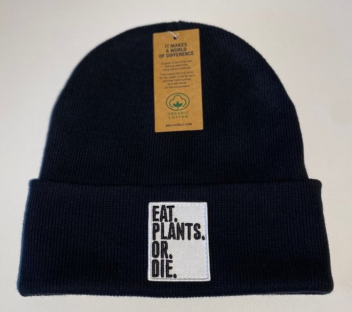 EAT PLANTS OR DIE - BEANIE (8394446569739)