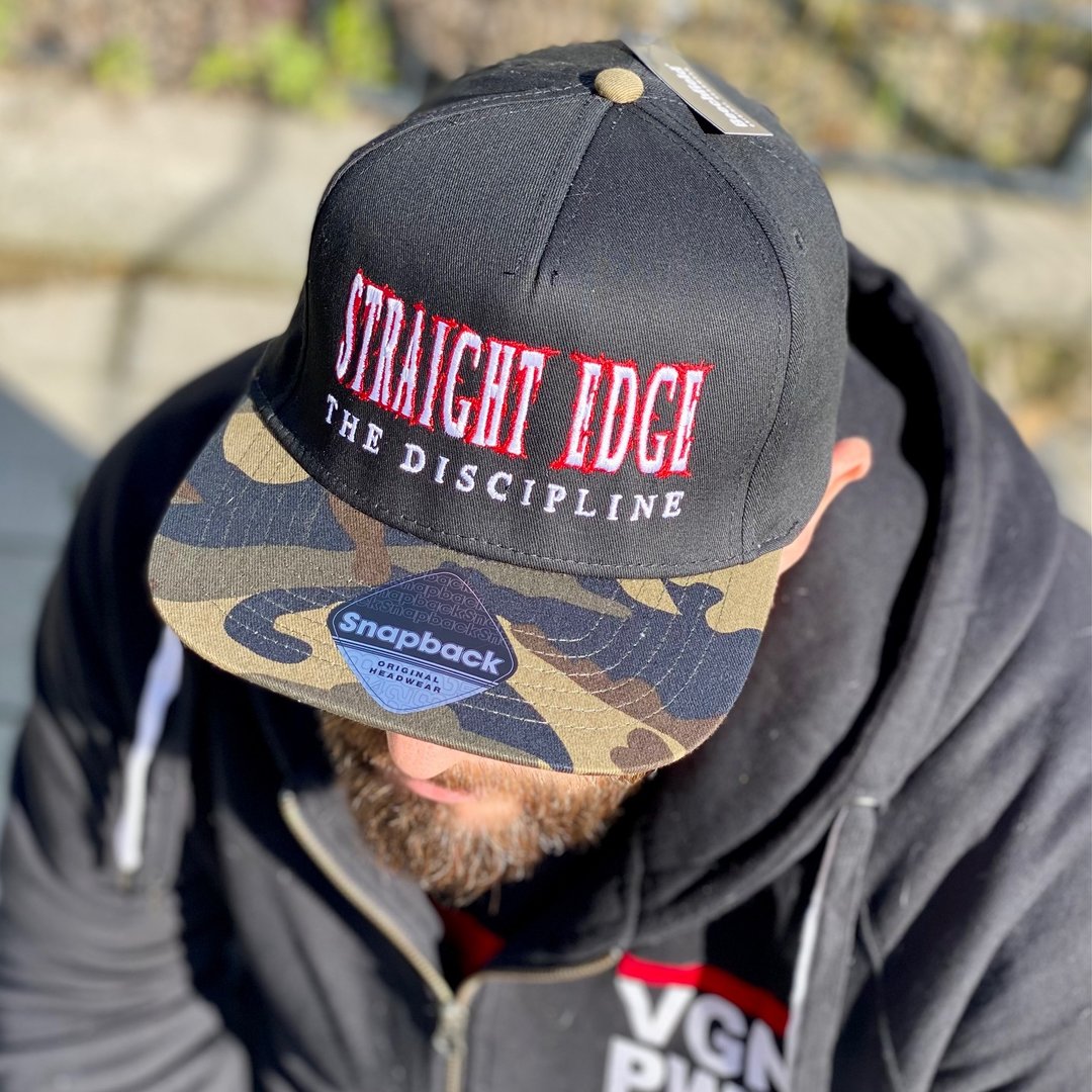 STRAIGHT EDGE -the discipline- SNAPBACK (8326901825803)