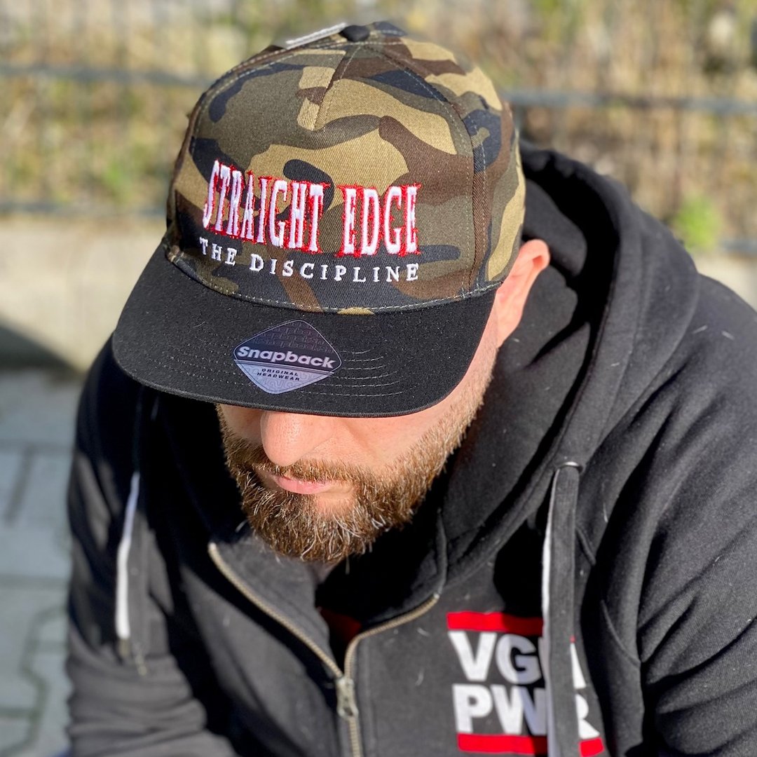 STRAIGHT EDGE -the discipline- SNAPBACK (8326901825803)