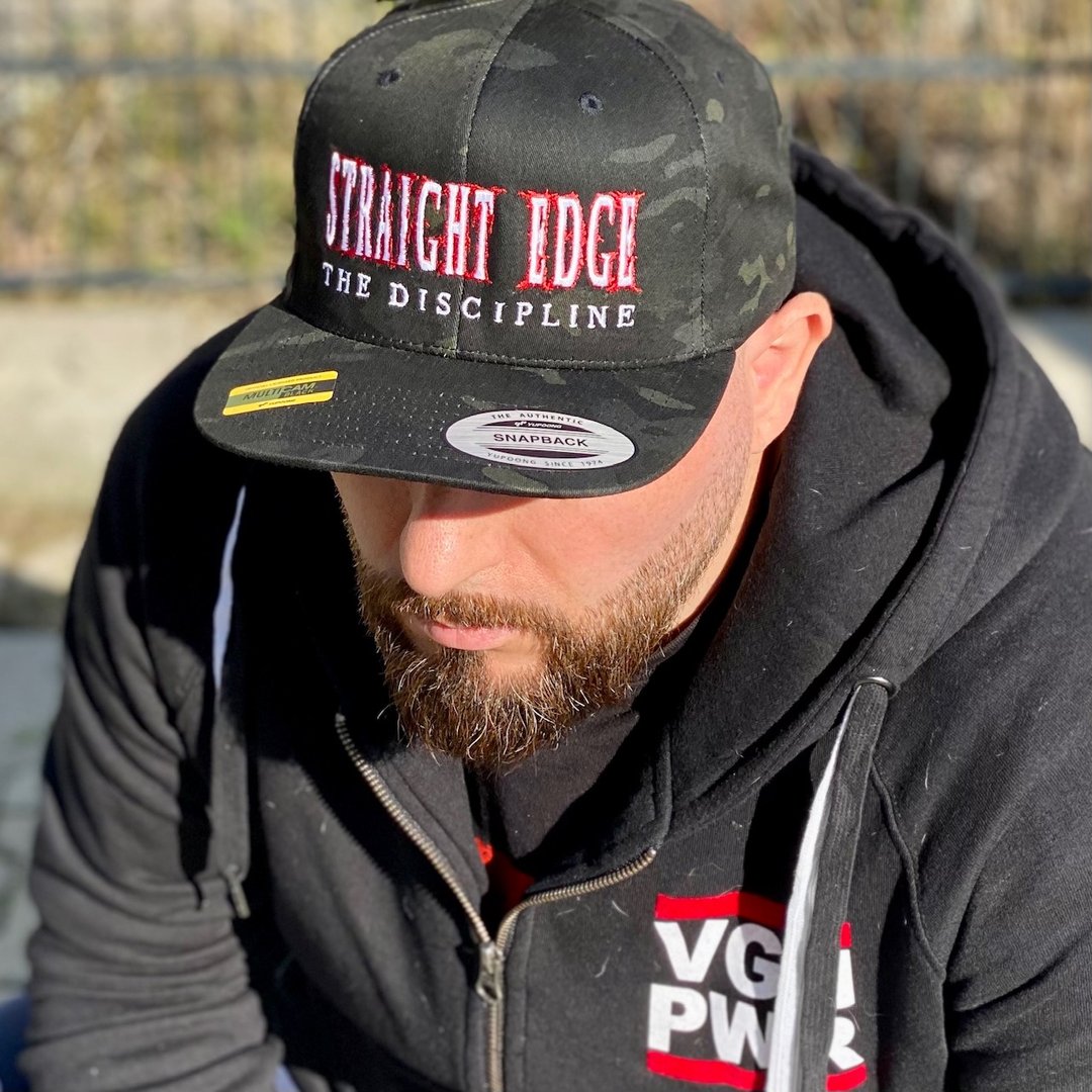 STRAIGHT EDGE -the discipline- SNAPBACK (8326901825803)
