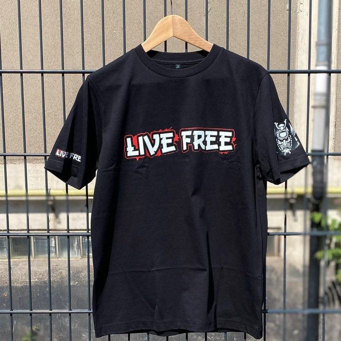 LIVE FREE T-SHIRT [Unisex] -organic, fairtrade- (8326767280395)