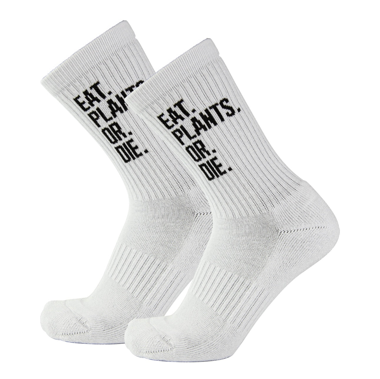 EAT PLANTS OR DIE - SOCKS - [organic cotton] (8394439950603)