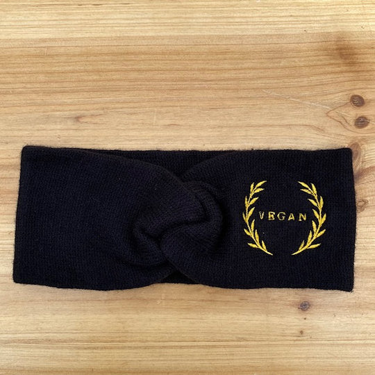 VEGAN -live for something or die for nothing- [black] HEADBAND (8327863271691)