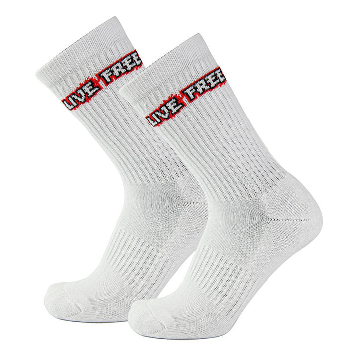 LIVE FREE - SOCKS - [organic cotton] (8394440900875)