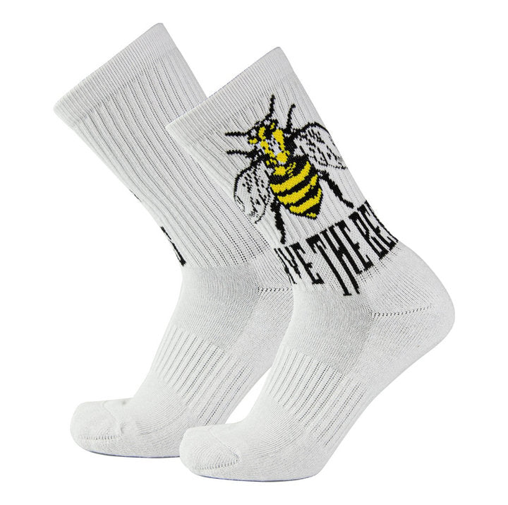 SAVE THE BEES - SOCKS - [organic cotton] (8394442572043)