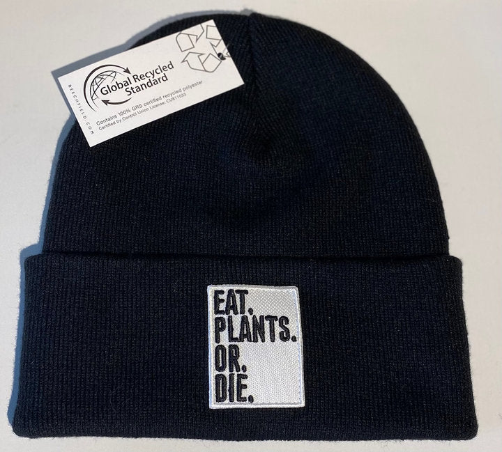 EAT PLANTS OR DIE - BEANIE (8394446569739)