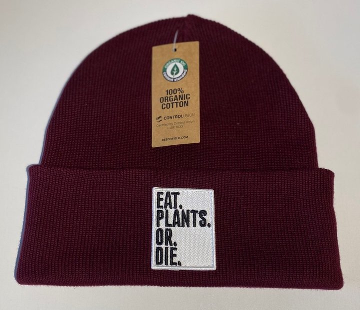 EAT PLANTS OR DIE - BEANIE (8394446569739)