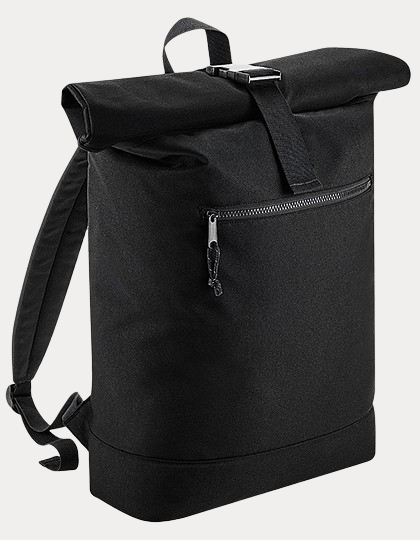 VEGAN - Recycled [fairtrade] Roll-Top Backpack (8326767608075)