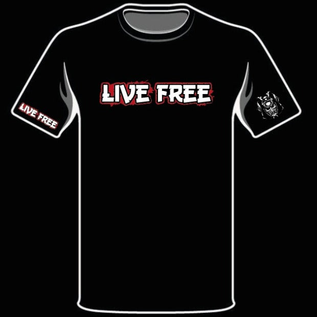 LIVE FREE T-SHIRT [Unisex] -organic, fairtrade- (8326767280395)