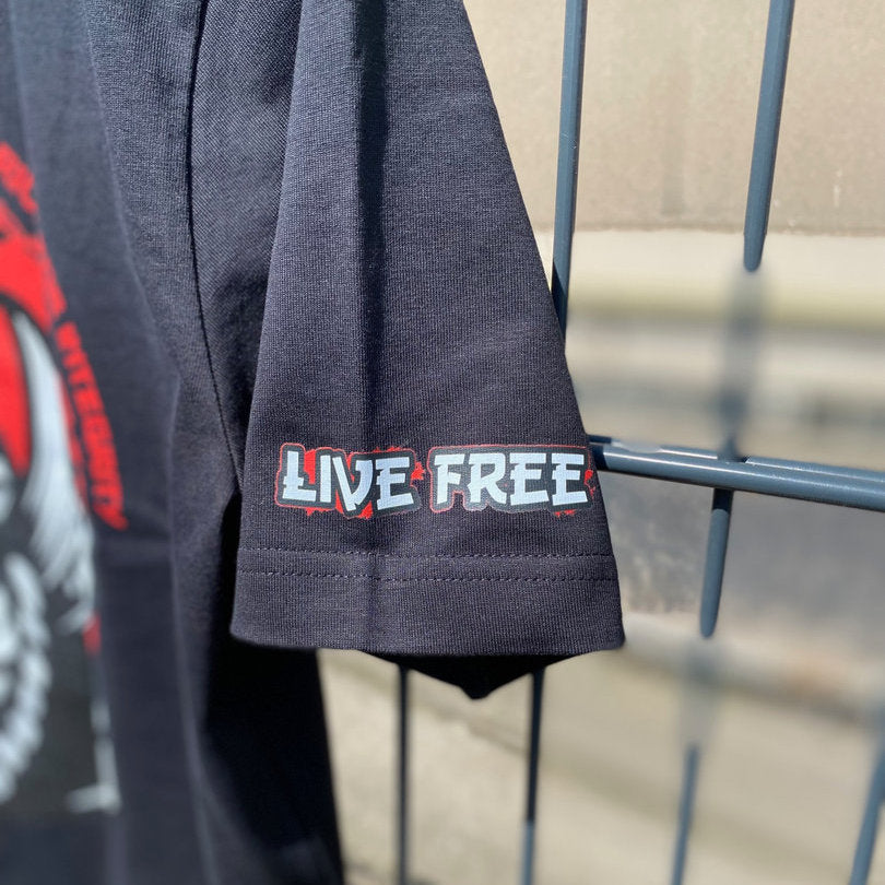 LIVE FREE T-SHIRT [Unisex] -organic, fairtrade- (8326767280395)