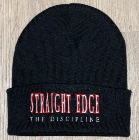 STRAIGHT EDGE -The Discipline- BEANIE- (6883453763629)