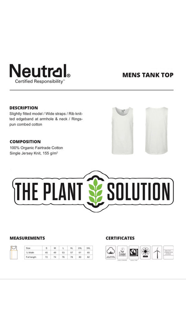 VEGANISM T-SHIRT (MEN) - [ORGANIC & FAIRTRADE] (8327871496459)