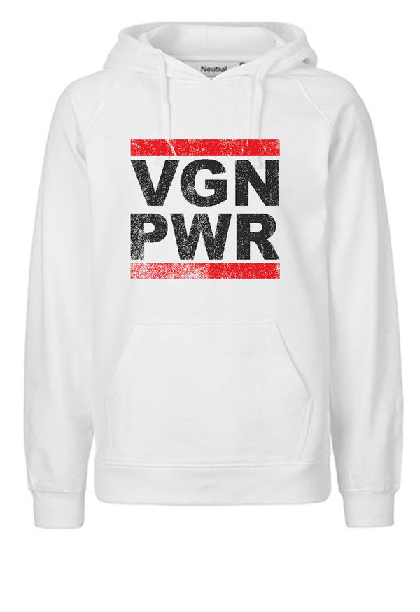 VGN PWR HOODIE (unisex) - [organic & fairtrade] (8328387625227)