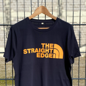 THE STRAIGHT EDGE (UNISEX) SHIRT - [organic & fairtrade] (5237662941229)