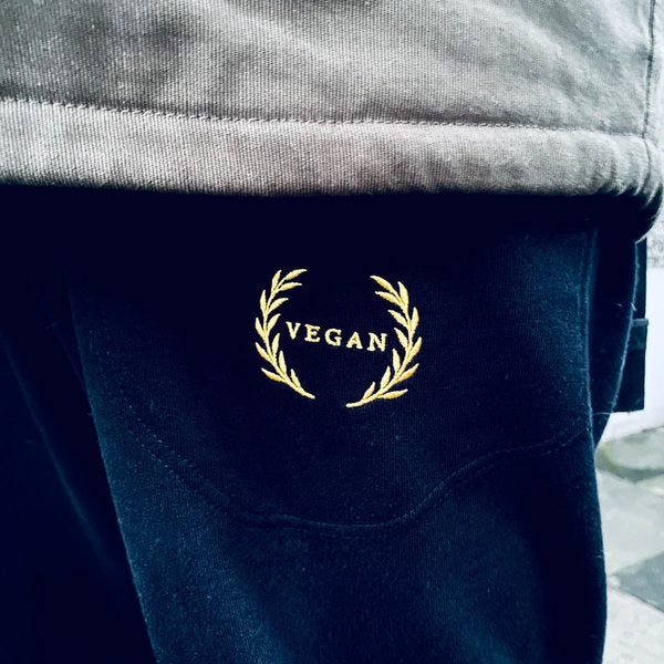 VEGAN -live for something.....- SWEAT PANTS (UNISEX) - [organic & fairtrade] (8326768361739)