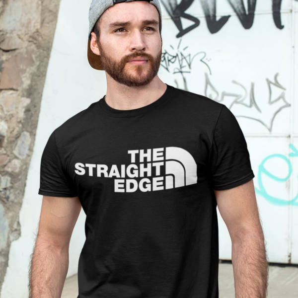 THE STRAIGHT EDGE (UNISEX) SHIRT - [organic & fairtrade] (5237662941229)