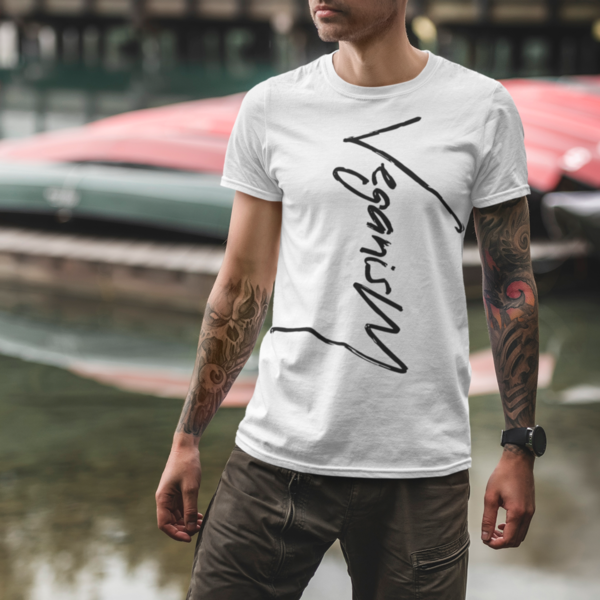 VEGANISM T-SHIRT (MEN) - [ORGANIC & FAIRTRADE] (8327871496459)