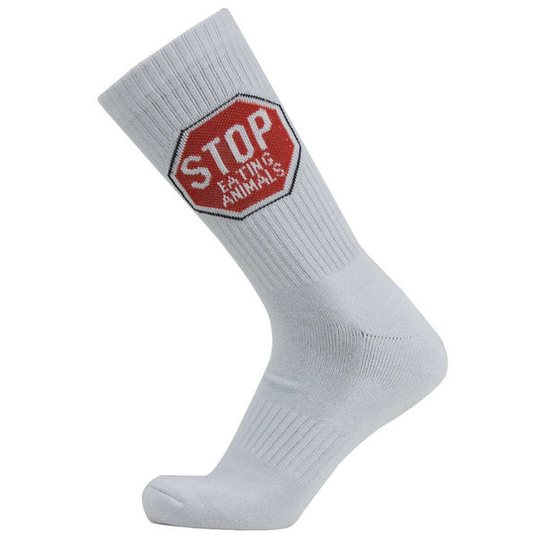 Stop Eating Animals -SOCKS- [organic cotton] (8326767673611)