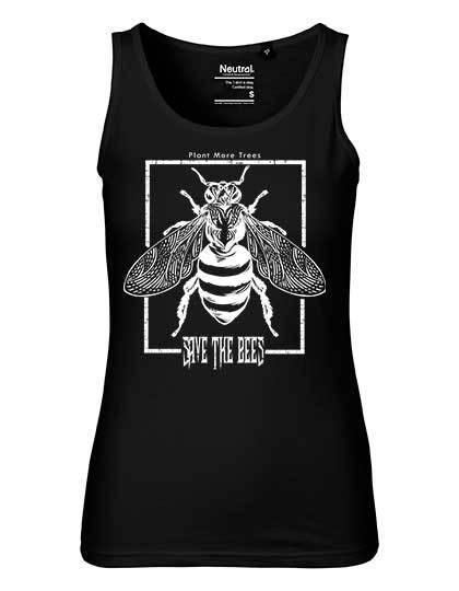 SAVE THE BEES TANK-TOP (WOMEN) - [organic & fairtrade] (8326753747211)